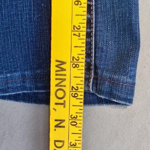 Maurices jeans women's size 4 denim blue mid-rise straight leg - Picture 10 of 12